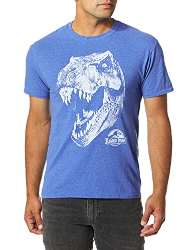 T-shirt Jurassic Park homme bleu XXL : vêtement de cinéma officiel