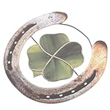 VALICLUD Glückswandkunst Hufeisen Hängedekoration aus Metall mit Vintage Stil für Vielseitige Wohnraumdekoration und Elegante Wandornamente