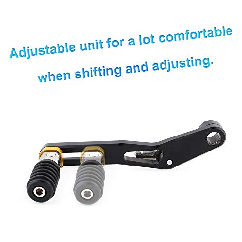 BarBaren Motorcycle Shift Levers Folding Gear Shifter Pedal For Yamaha MT-07 14-18 FZ-07 15-18