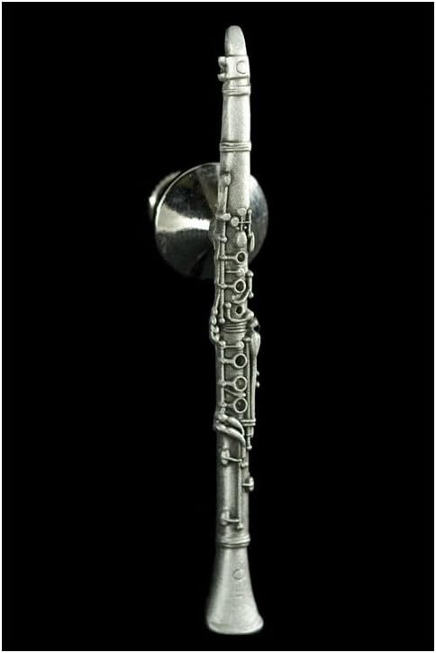 Future Primitive 547 Clarinet pewter jewellery pin