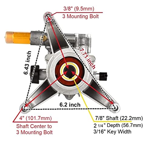 New 2700 Psi Pressure Washer Water Pump Homelite Ut80993 Ut80993A #TOP5