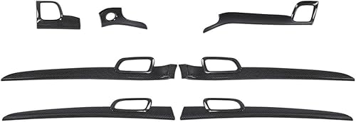 Miniatura 1 de CROSSDESIGN Biseles de fibra de carbono compatible con Jeep Grand Cherokee 2011-2021