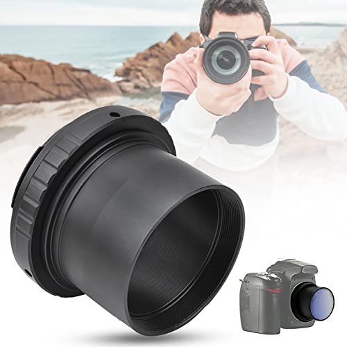 T2 Ring Adapter,Metal Telescope Camera Adapter,Mount Lens Adapter for 2 Inch Telescope to for Mount Camera