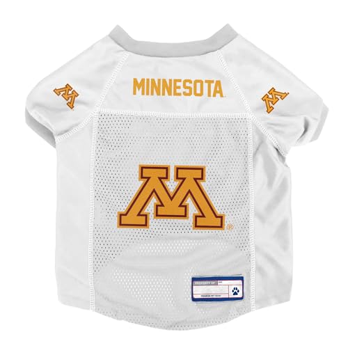 Littlearth NCAA Minnesota Golden Gophers Basic Pet Jersey, Team Color, X-Large