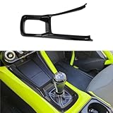 Fewshaw Carbon Fiber Central Control Gear Shift Panel Cover Trim Accessories for Polaris Slingshot 2020-2025 (Manual Gear)