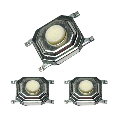 Bouton-poussoir tactile 4x4x1,7 mm SMT 4 broches pour corriger les faux contacts de boutons
