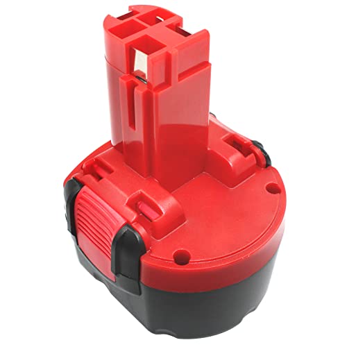 ZUIRUNDA 9,6 V 3,5 Ah NI-MH ricambio per Bosch BAT048 PSR 960 BAT100 BAT119 BPT1041 2607335461 2607335272 GSR 9.6VE-2 GSR 9.6-2 23 609 3. T PSR 9. 6VE-2 PSR960 - Batteria per utensili