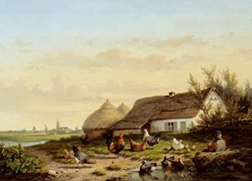 Nordique peinture pour la décoration de la chambre à coucher 60x90