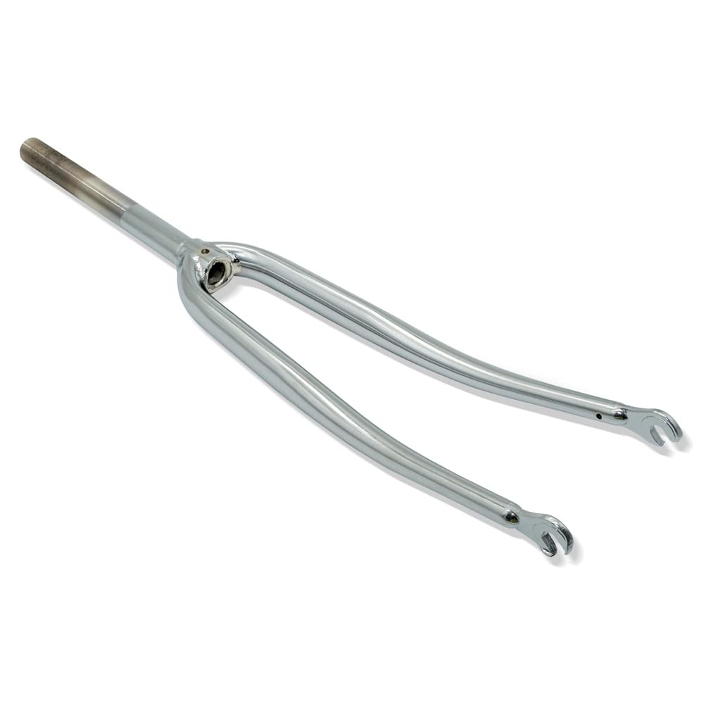 Fourche Acier CIOCC 700C - 1 Pouce Fileté, 194mm, Pour Vélo Route - Pour Pièces