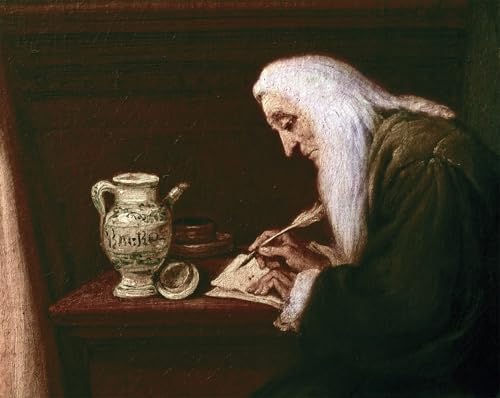Cuadro en lienzo de 60x90cm con la obra Il Particolare del Farmacista de Pietro Longhi