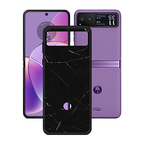 Funda para Motorola RAZR 40, Suave Silicona TPU Delgado Flexible Shell Cover Caso Bumper Anti-Golpes Carcasa Protectora Case para Motorola RAZR 40 (6,9') - KE34
