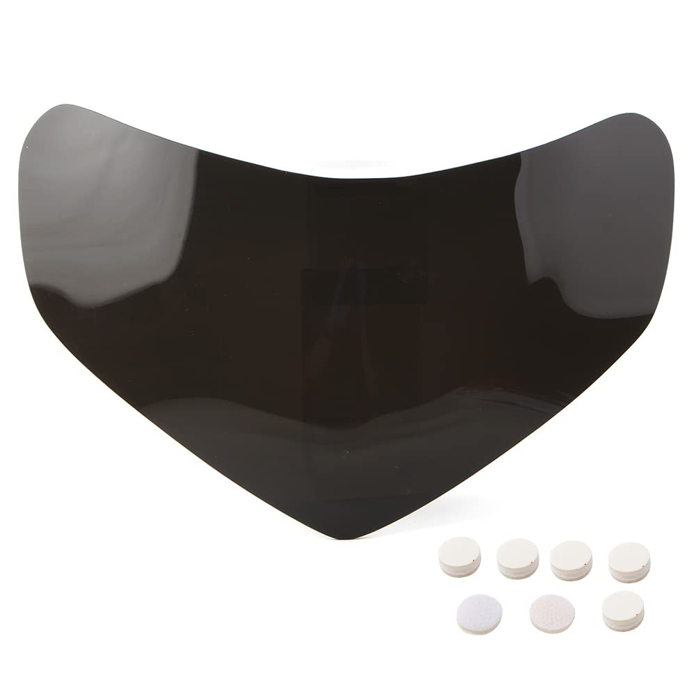 Cninba13 Motorbike ABS Plastic Headlight Guard Headlamp Headlight Lens Cover Shield Protector Accessaries for Suzuki GSXR 600 750 2001 2002 2003 Powersport