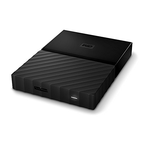 Image of Western Digital My Passport 1TB Portable External Hard Drive (Black)