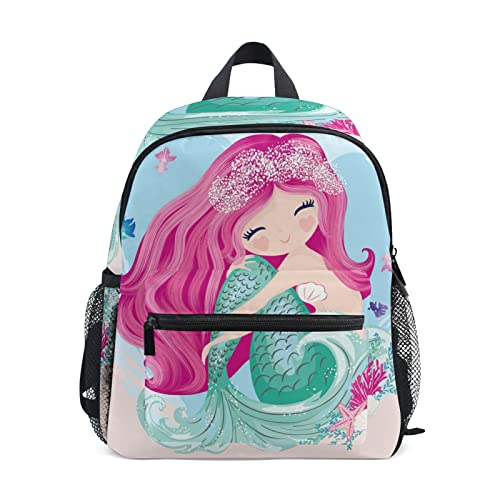 Aflyko Mermaid Kids Backpack For Daycare Bookbag For Kindergarten Daypack For Toddler Girls And Boys 10 X 4 X 12 Inch #TOP10
