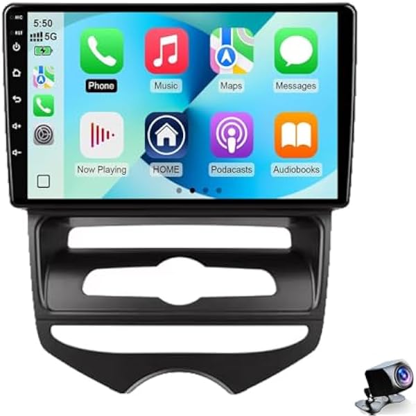 Radio samochodowe stereo dla Hyun-dai ix20 Bezprzewodowe CarPlay Android Auto GPS Bluetooth WiFi USB 9-calowy ekran dotykowy Samochodowa nawigacja multimedialna(Size:4CORE 2+64G,Color:2012)