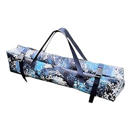 kowaku Camping Tent Storage Bag Duffel Backpack Tote Organizer Container with Waterproof TPU Material and Zipper Design Suitable for Camping Hiking, 105cmx20cmx24cm