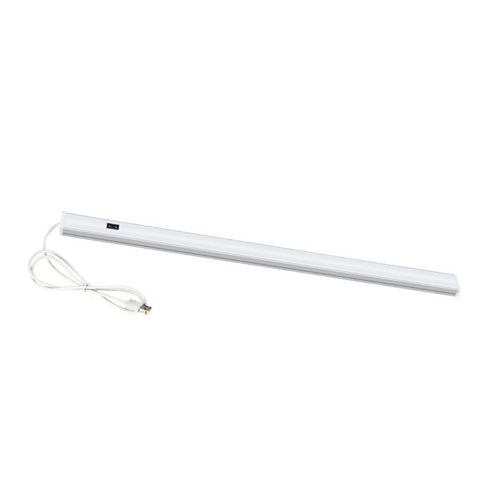 Oświetlenie Pod Szafką Ręcznie Sweep Przełącznik Czujnika Ruchu Lampy Stołowe Listwa Świetlna LED Lampka Nocna 5V USB Biurko Dekoracja Szafy Lampa Stołowa Do Czytania 30/40/50 Cm(3 Colors,40CM)