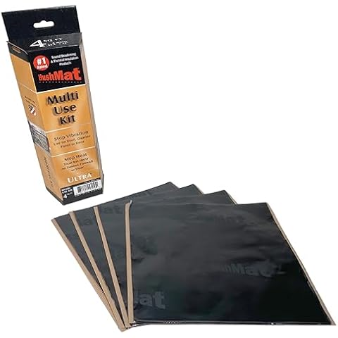 10150 Multi Use Kit - (4) 12" x 11" Black Ultra Sheets - 3.7 Square Feet Cover
