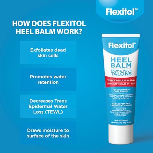 Flexitol Heel Balm – Best Foot Cream, Effective Treatment for Chapped Feet (112g) - Image 6