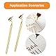 2 Stück Fluid Writer Pen,Fine Line Paint Pen,Autolack Reparatur,Paint Applicator Pen,Fine Line Painting Pen,Steinschlag Reparaturset,Steinschlag Reparaturset Lack Für Auto,Handwerk,Schränke0.5mm/0.7mm