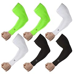 6 Pairs_2black+2white+2neon Green