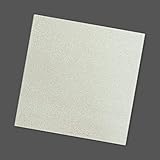 Silkes-Kerzenladen ☆ Wachsplatte/Verzierwachsplatte ★ SILBER MATT ★ 200x100 ☆ GS 04