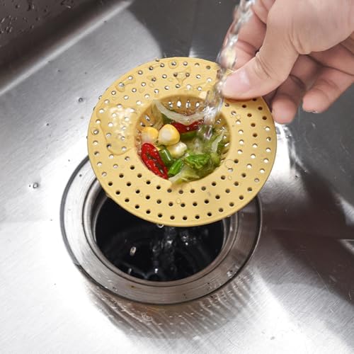 Filtro colador para fregadero de cocina gris miniatura 5