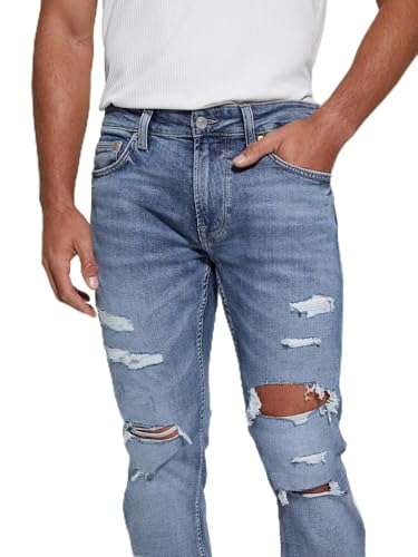 GUESS Men's Eco Mateo Straight Leg Jeans