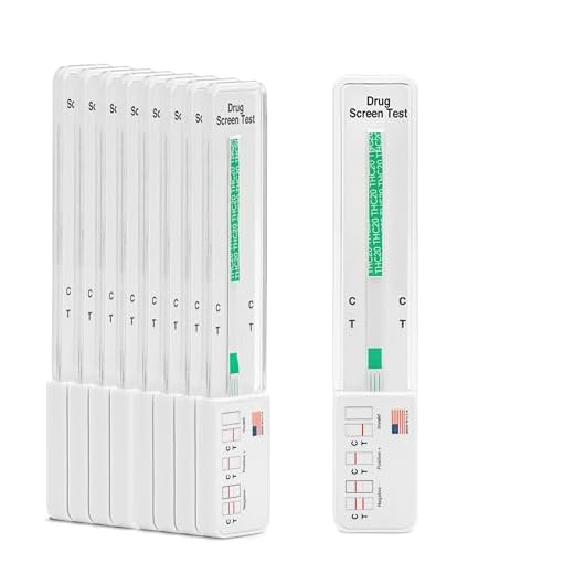 10 Pack - DrugExam Highly Sensitive Marijuana THC 20 ng/mL Single Panel Drug Test Kit - Marijuana Drug Test with 20 ng/mL Cutoff Level for Detecting Any Form of THC in Urine up to 45 Days (10)