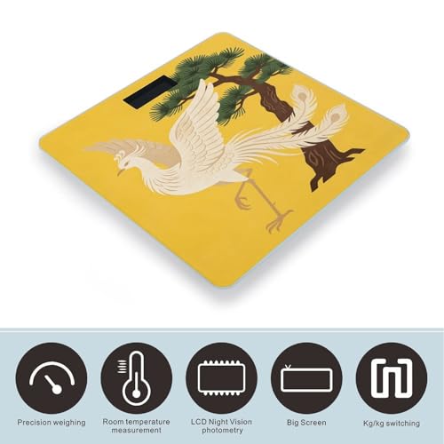 Báscula Digital para Cuerpo Con Pantalla LCD Grande miniatura 3