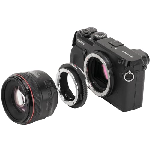 Image of VILTROX EF-GFX II Lens Mount Adapter EF /EF-S to GFX Mount Auto Focus Lens Adapter Compatible with Canon EF /EF-S Lenses to Fujifilm GFX-Mount Cameras GFX 50S GFX 50R GFX100