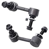 Front Driver and Passenger Side Stabilizer Sway Bar End Links - fit RWD Only For - 2003-06 Infiniti G35 RWD Sedan - [2003-07 Infiniti G35 RWD Coupe without Sport Suspension] - 2003-09 Nissan 350Z