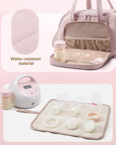 Marscamd Quilted Breast Pump Bag