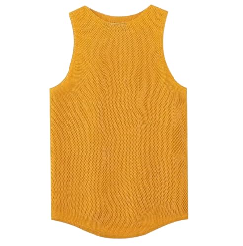 Camiseta sin mangas para hombre que evita rozaduras en el gimnasio veraniego