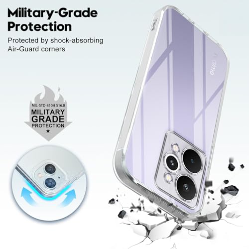 Image of Jkobi Realme 15 Pro (Clear Shockproof Case with Camera Protection | Soft and Flexible | Transparent)