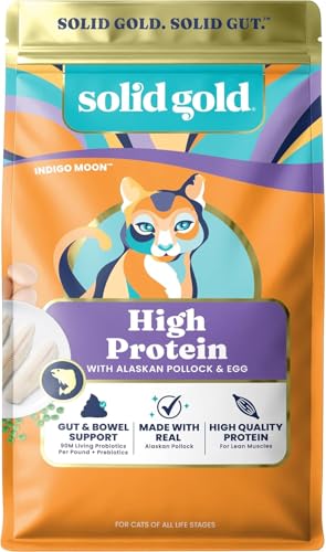 Solid Gold High Protein Dry Cat Food - Grain Free & Gluten