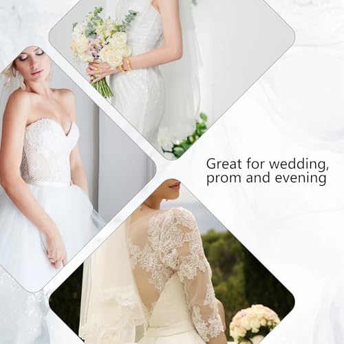 Remplacement de corset de robe de mariée blanc kit dos ajustable satin - 7