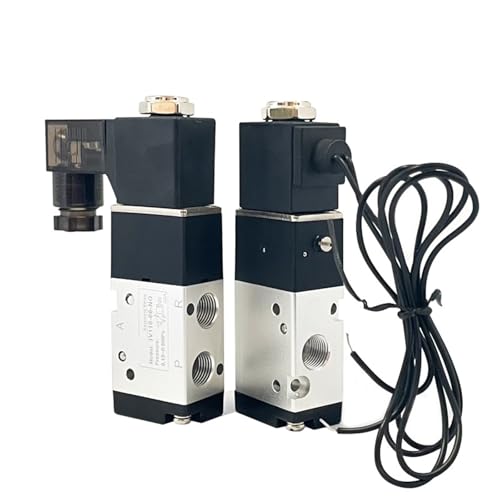 Électrovanne 3V110-06 DC12V à commande électromagnétique 3 orifices pour air et gaz - 4