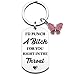 FAFQBING Friend Gifts Funny Friendship Gifts for Friends Bestie Sister Mom I'd Punch A B for You Gifts Birthday Valentines Day Anniversary Presents for Her