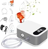 Mldnld Nebuliser Machine for Adults, Perfect Inhaler with 2 Masks & Mouthpiece, Easy to Use and Clean, Portable Nebulizer for Travel and Home Use