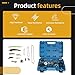 JAVOUKA Timing Chain Kit with Timing Tool,For Audi A1/A3/A4/A5/A6/A7/Q5/TT 2014+,For Volkswagen for Vw Jetta/Passat/Golf/Beetle/Polo 2014+, For EA888 Gen 3 1.8L/2.0L TFSI TSI#OE 06K115225L 06H105209AT