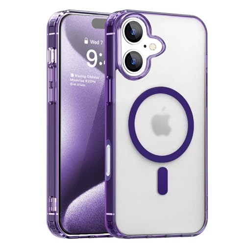 Coque 16 Plus antichoc S. Tedazo mate violette avec protection anti-empreintes