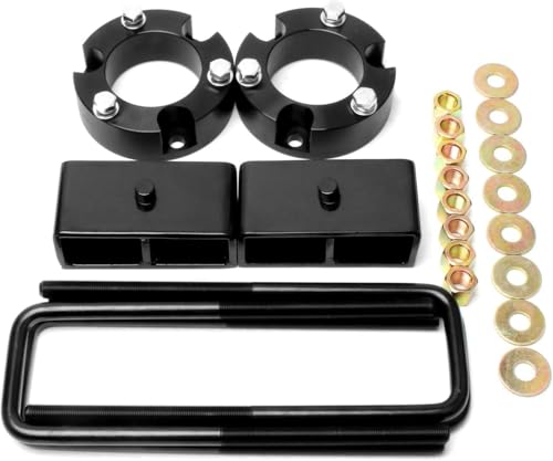 ZY WHEEL 3 Front and 2 Rear Leveling Lift Kit Lift Block Compatible for 1995-2004 Toyota Tacoma 2WD 4WD