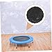 HONMEET Trampoline Mat for Jumping Black Jumping Mat Trampoline Accessory High Strength Thread Simple Installation