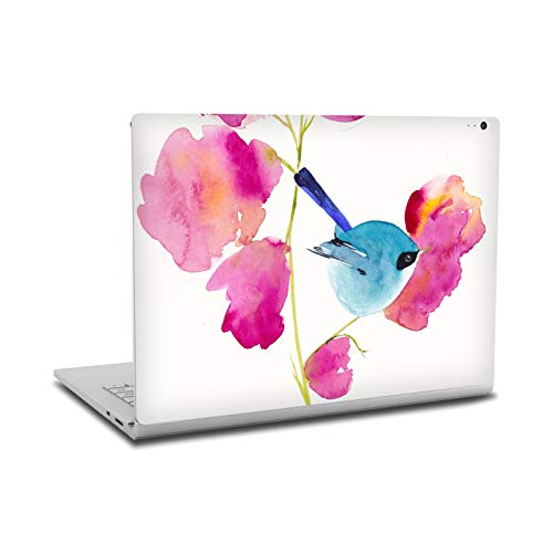 Protection vinyle Microsoft Surface Book 2 contre rayures fleurs