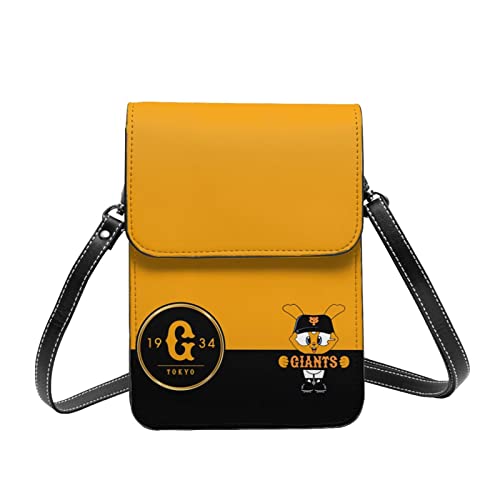 [JMI] 読売ジャイアンツ スマホポーチ本革 ショルダーバッグ 薄い レディース メンズミニポーチ 人気 財布 斜め掛け バッグ