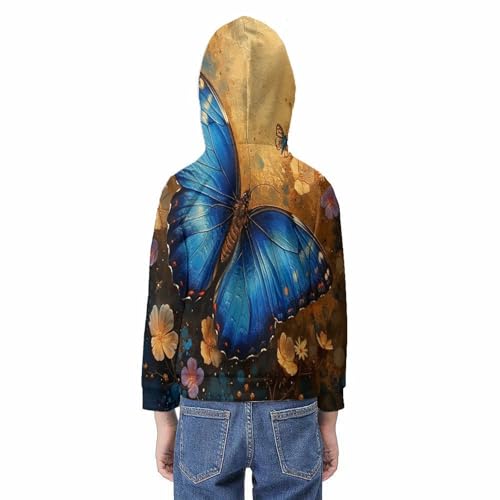 Sweat enfant impression 3D avec poche kangourou pull à capuche graphique dessin animé - 6
