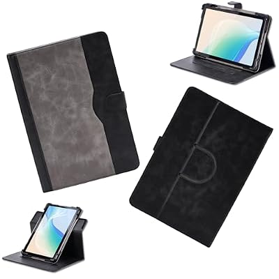 Case for iReader Smart X3 10.65-Inch eReader Case 360 Degree Rotation Multi-Viewing Angels PU Leather Stand Folio Cover Black