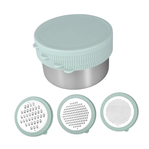 Rallador manual para cocina con contenedor e innovador diseño miniatura 5