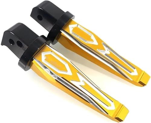 Repose-pédales pour moto ZA350 couleur or compatible avec Forza 350 et NSS350 de 2020 à 2023